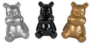 Set de 3 pièces – Hippopotames