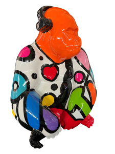 Gorille (tête orange)