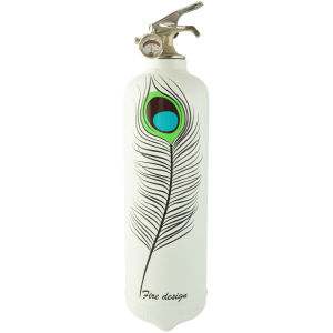 Peacock blanc