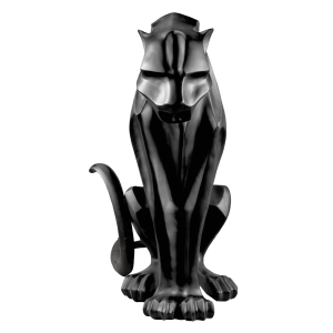 Panthère noire mat Rajah