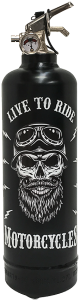 Live To Ride Noir