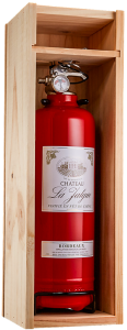 Coffret bois vin rouge