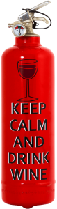 Keep Calm Wine Rouge